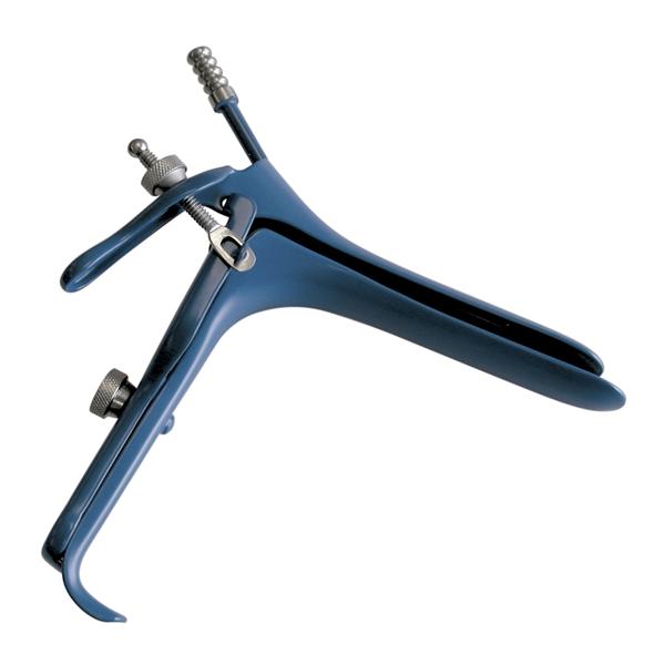 Speculum Vaginal Pederson Medium Blue Stainless Steel/Insulated Coating Ea